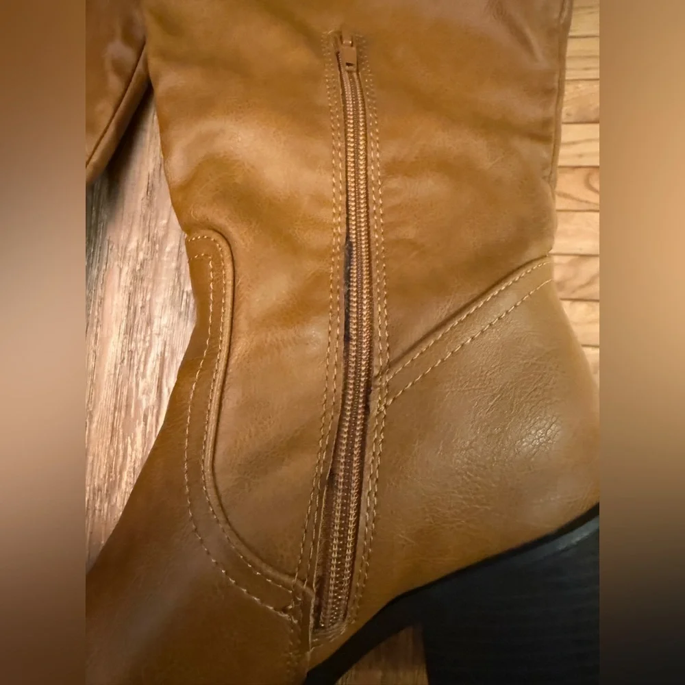 Women's Over the Knee Brown Boots Worn Once Size 8